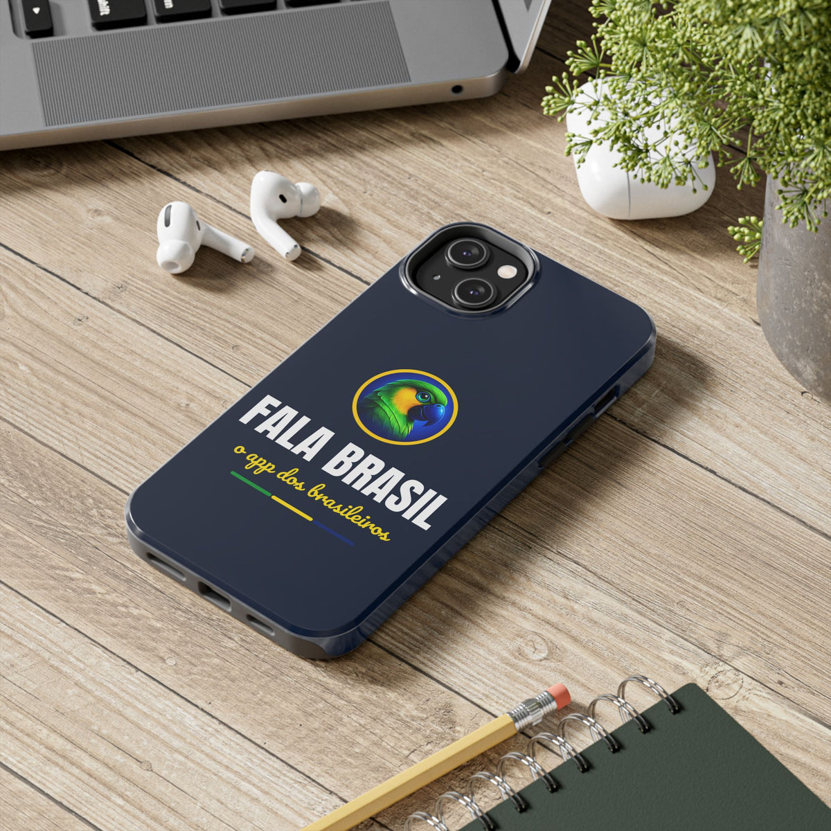Capinha de Celular Fala Brasil — O App dos Brasileiros