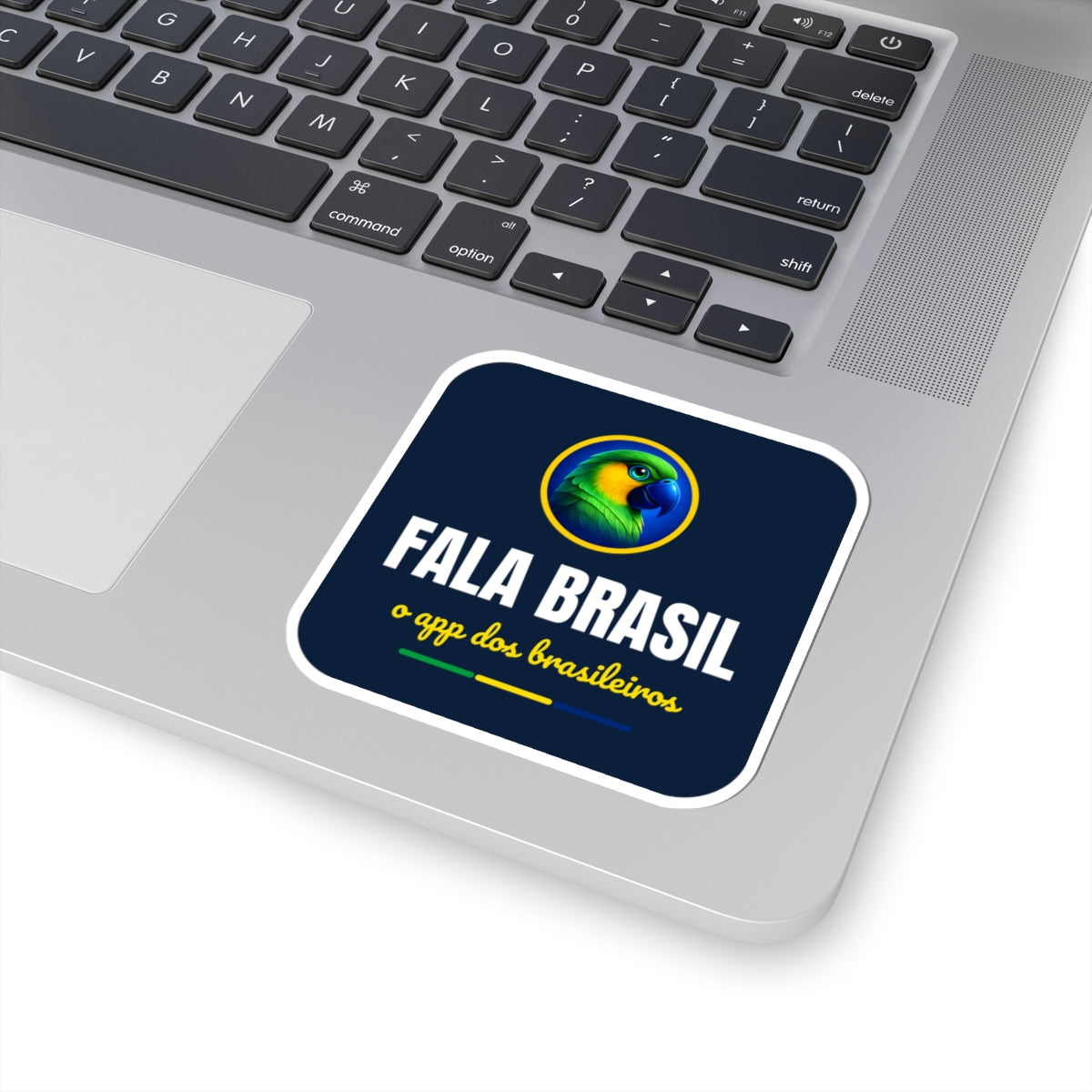 Adesivo Fala Brasil — O App dos Brasileiros