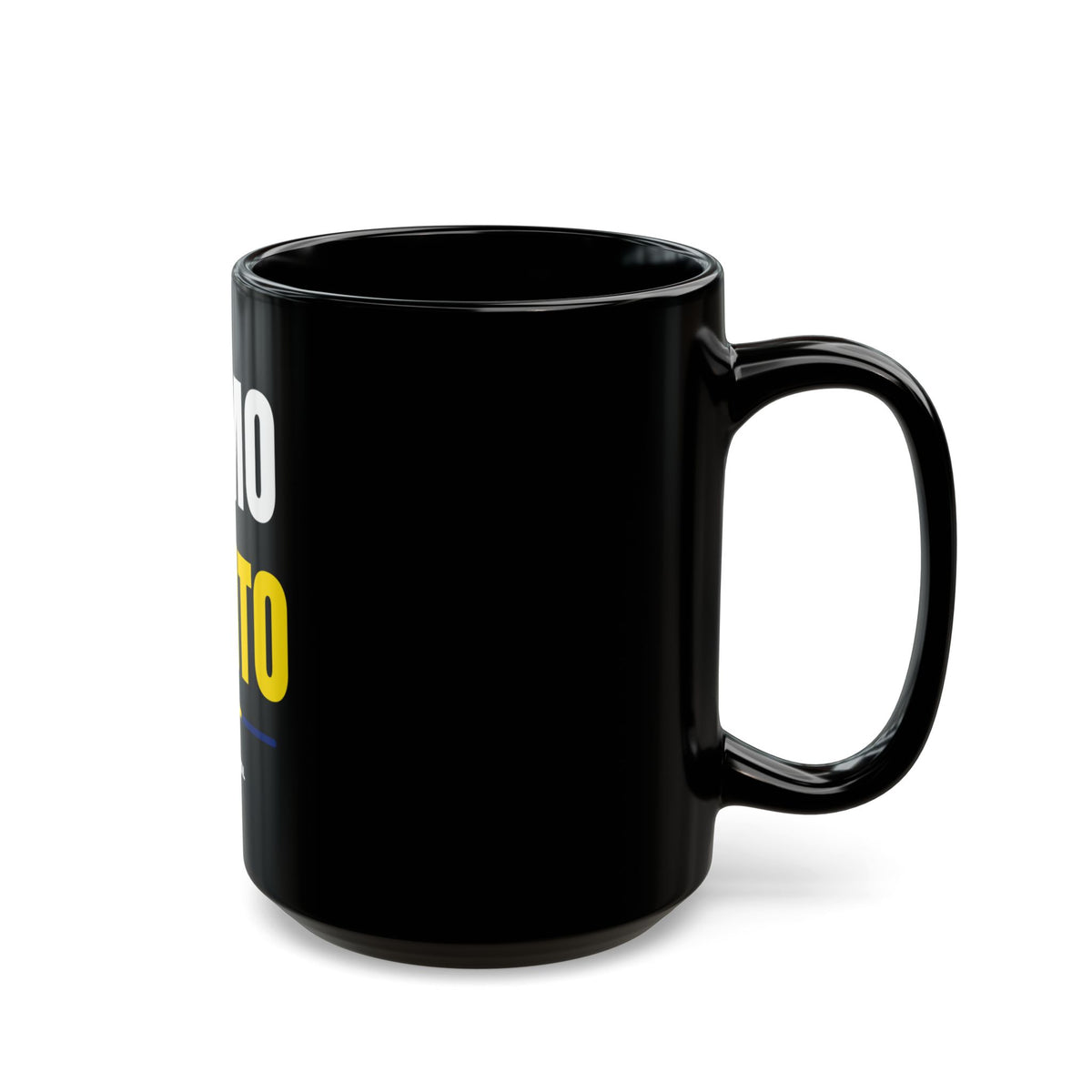 Caneca Preta Tamo Junto
