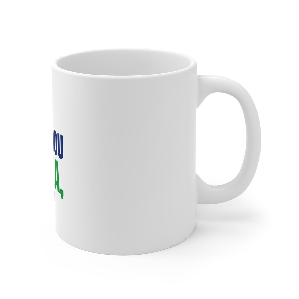 Caneca — Num dou conta, não