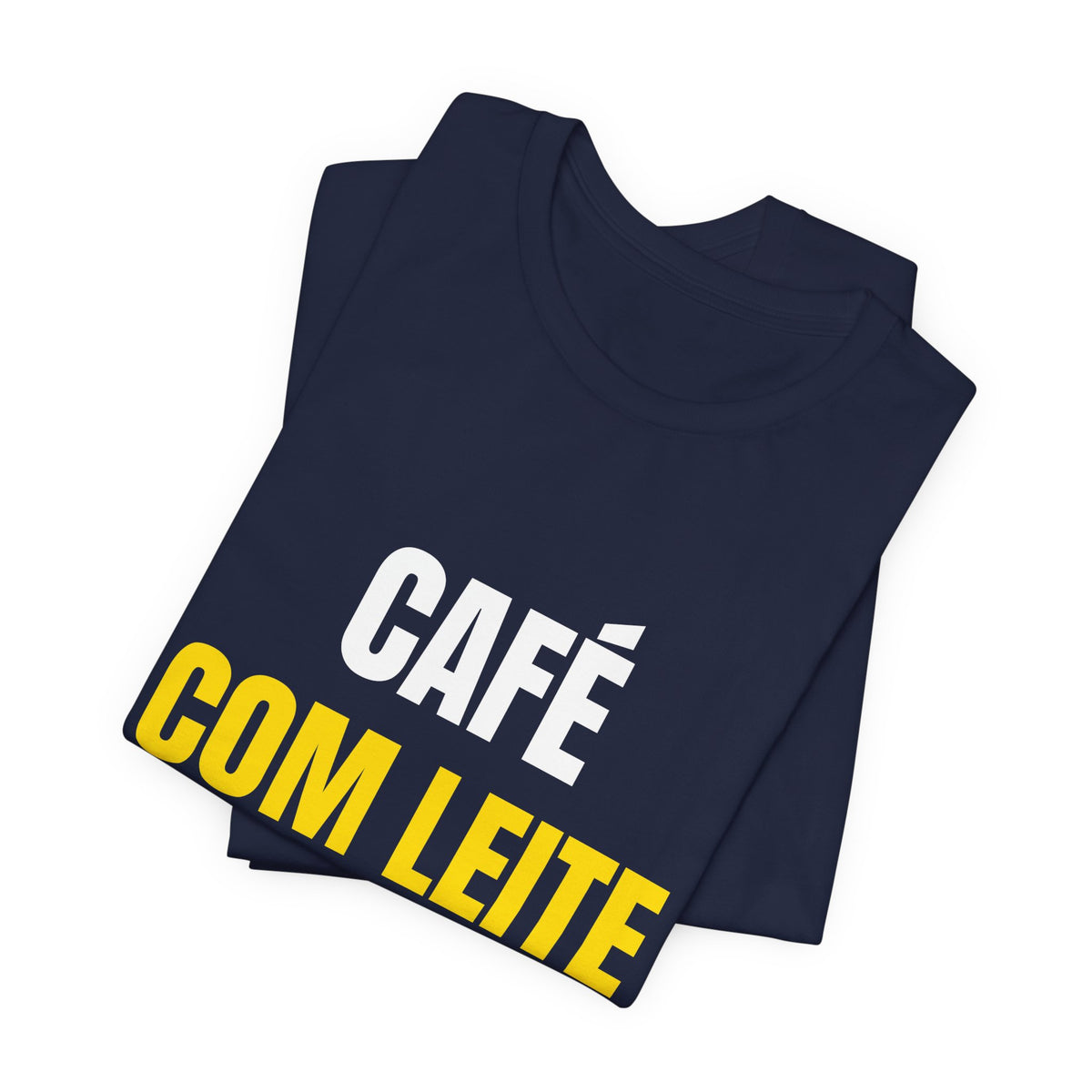 Camiseta Café com Leite & Saudade