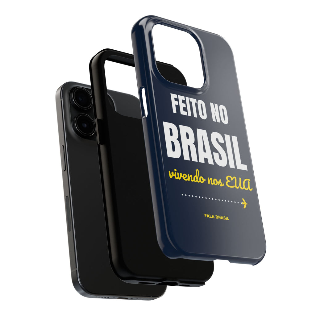 Capinha de Celular Feito no Brasil, Vivendo nos EUA