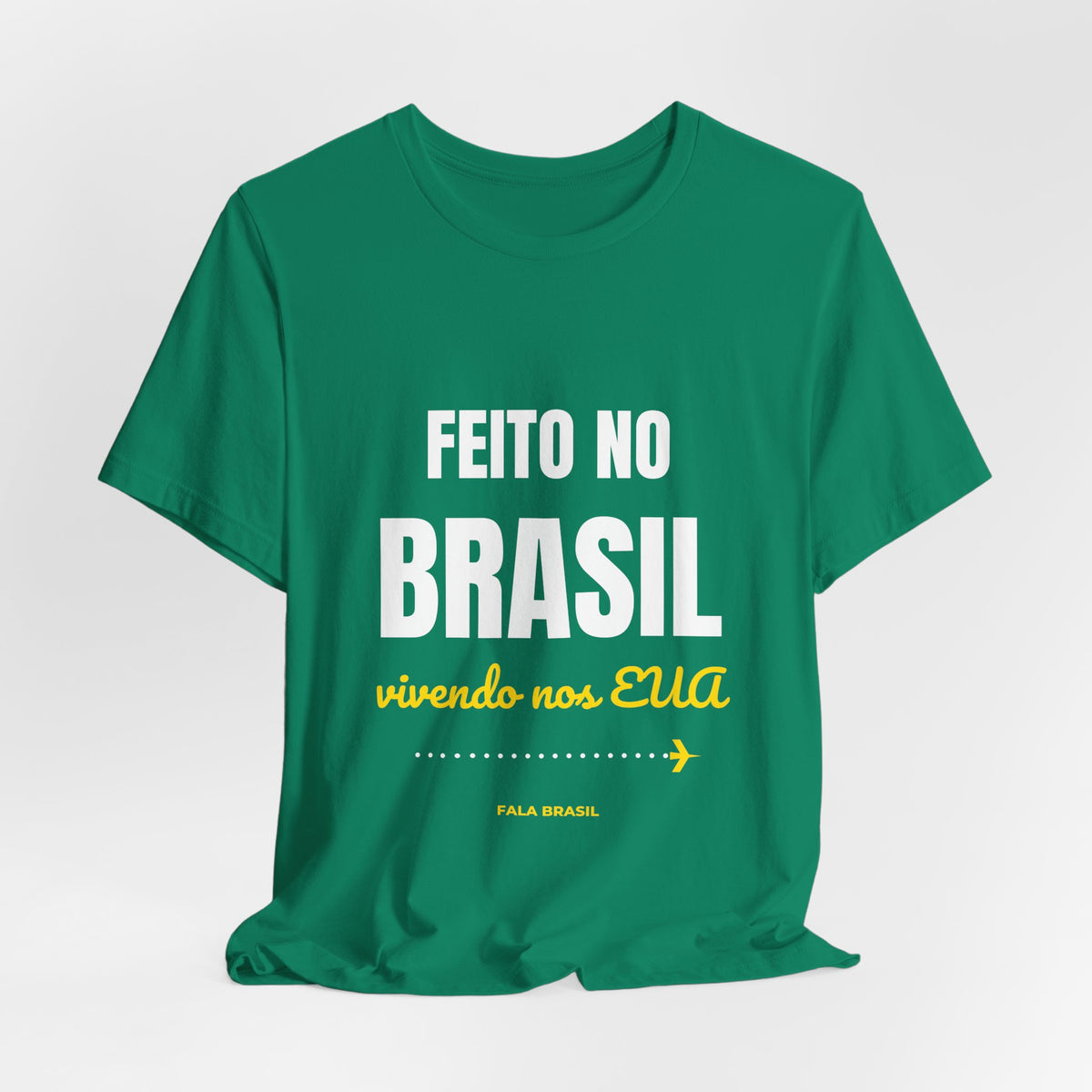 Camiseta Feito no Brasil, Vivendo nos EUA