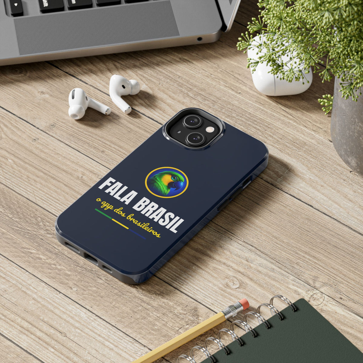 Capinha de Celular Fala Brasil — O App dos Brasileiros
