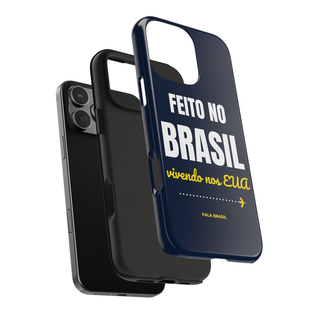 Capinha de Celular Feito no Brasil, Vivendo nos EUA