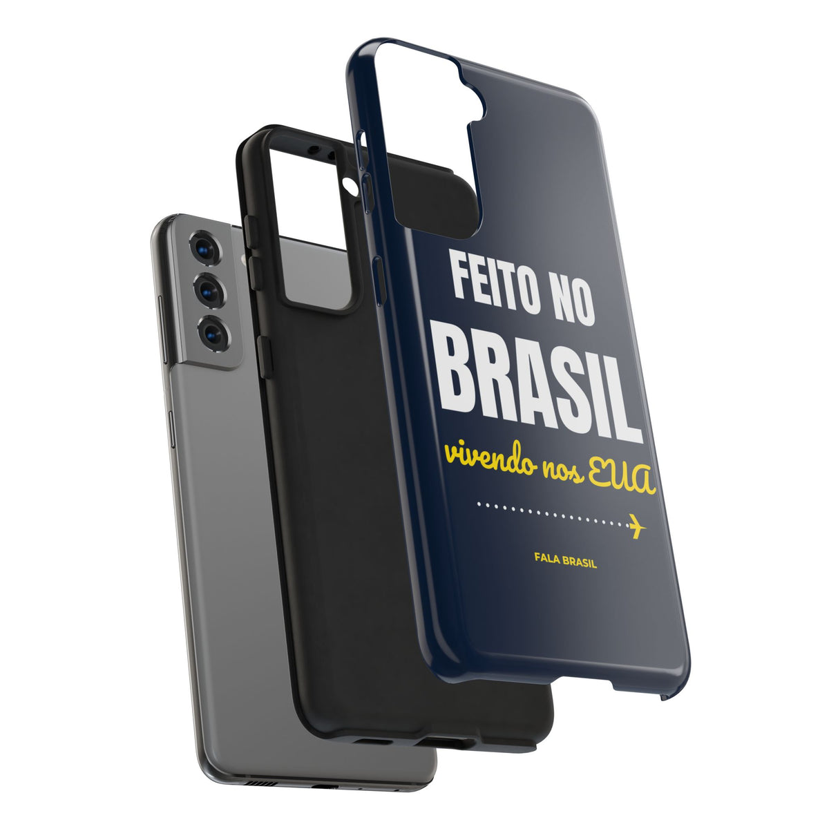 Capinha de Celular Feito no Brasil, Vivendo nos EUA