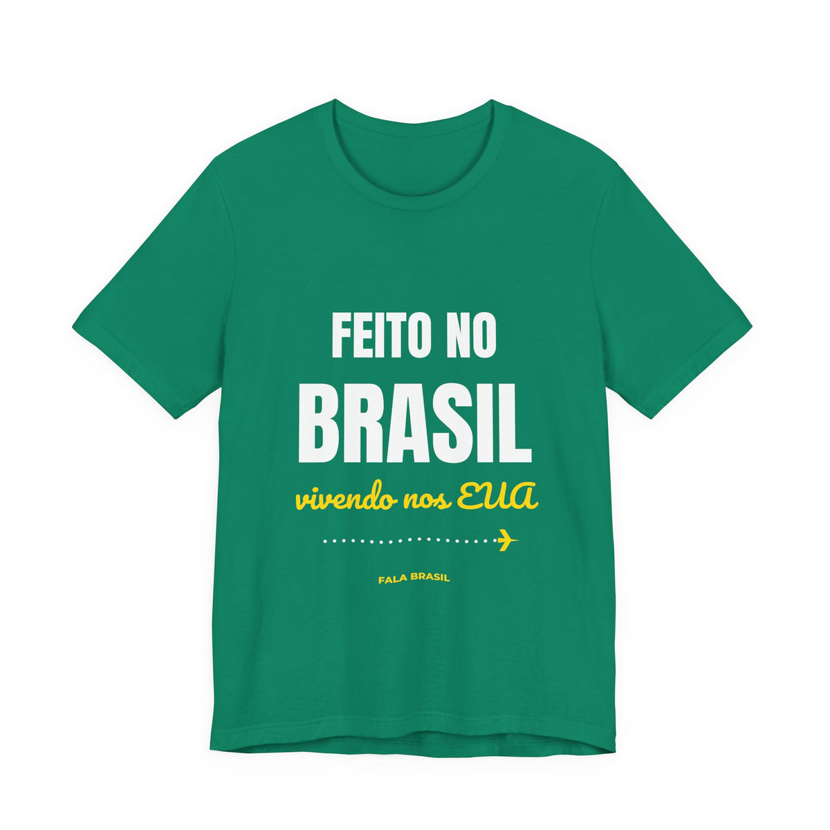 Camiseta Feito no Brasil, Vivendo nos EUA