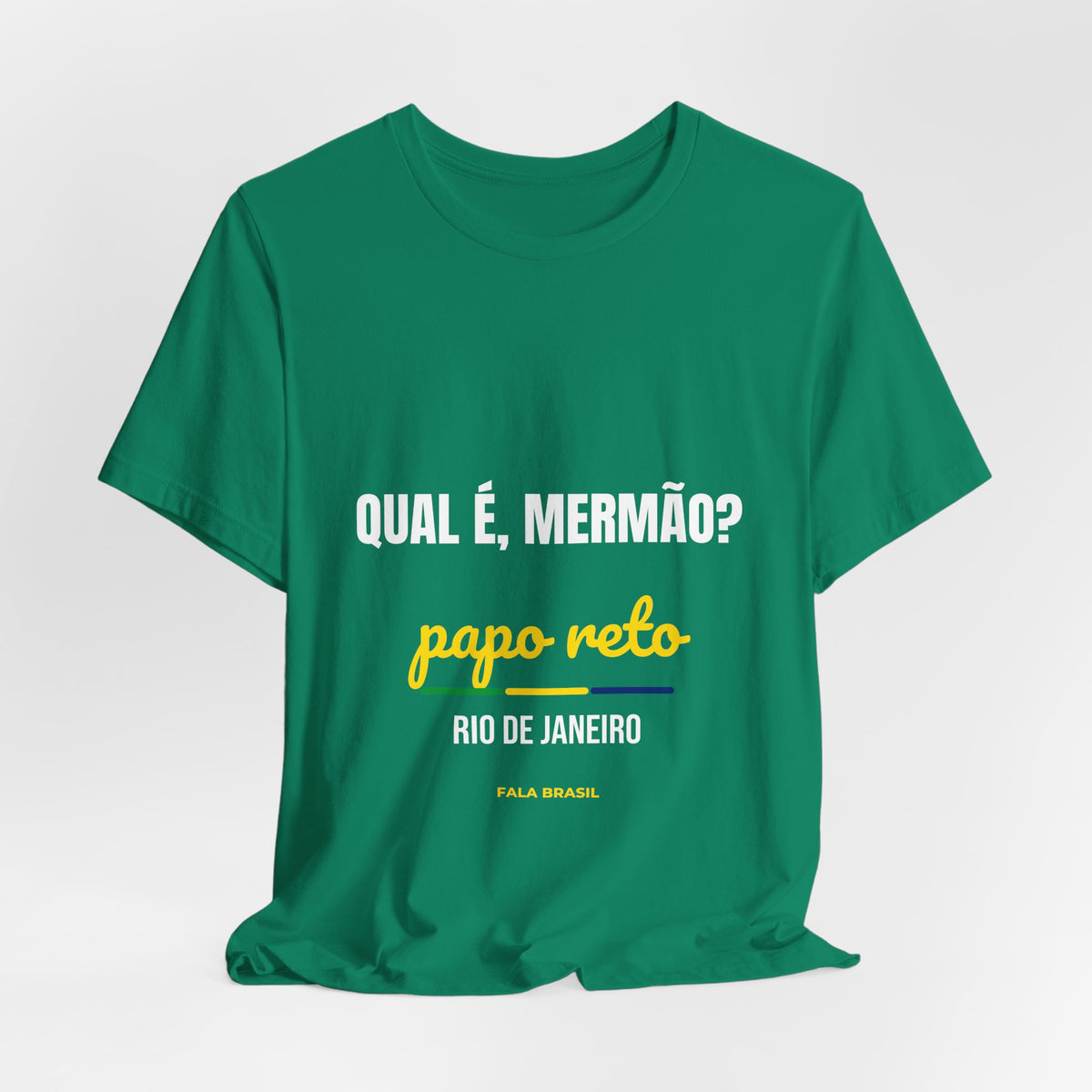 Camiseta Qual é, Mermão? — Rio de Janeiro