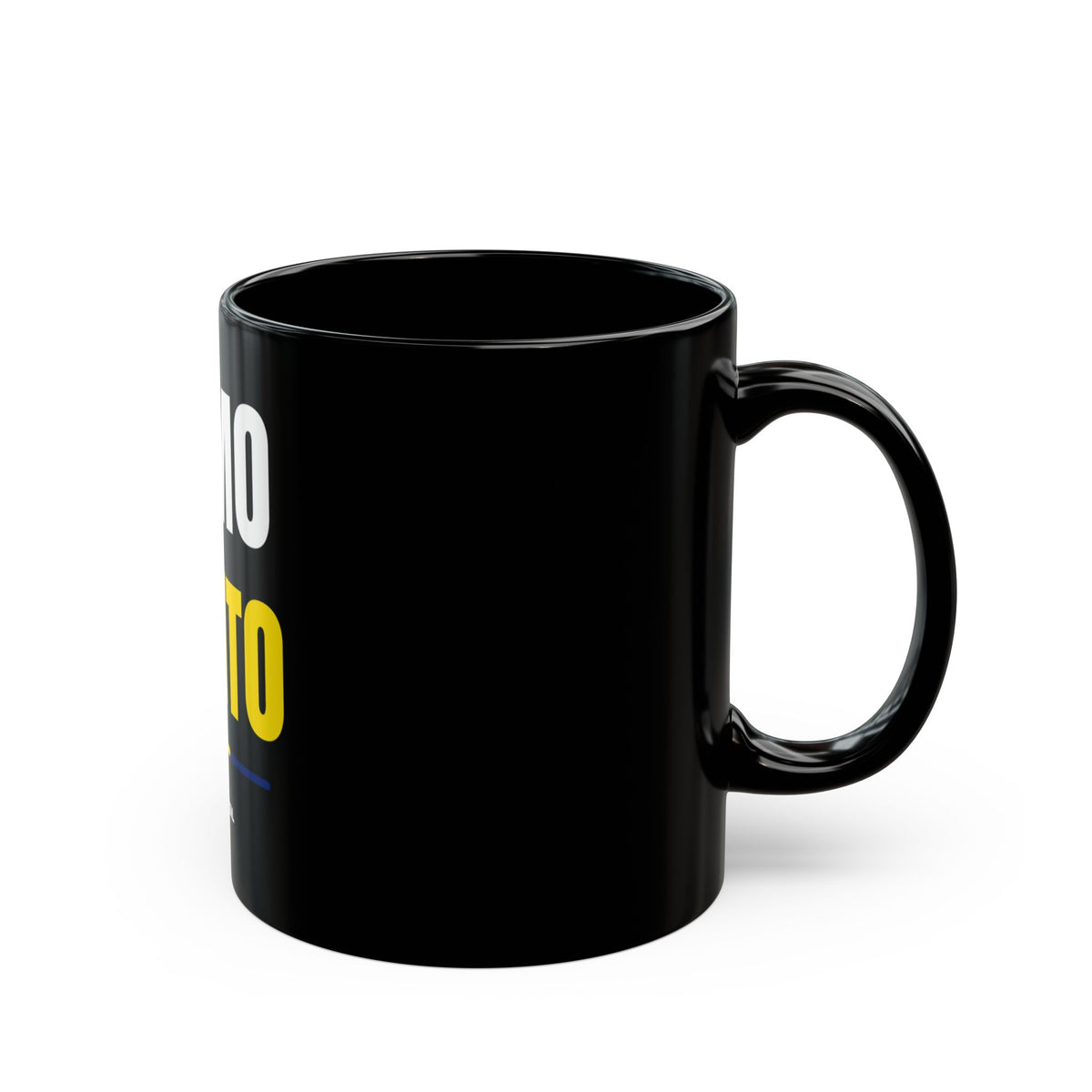 Caneca Preta Tamo Junto