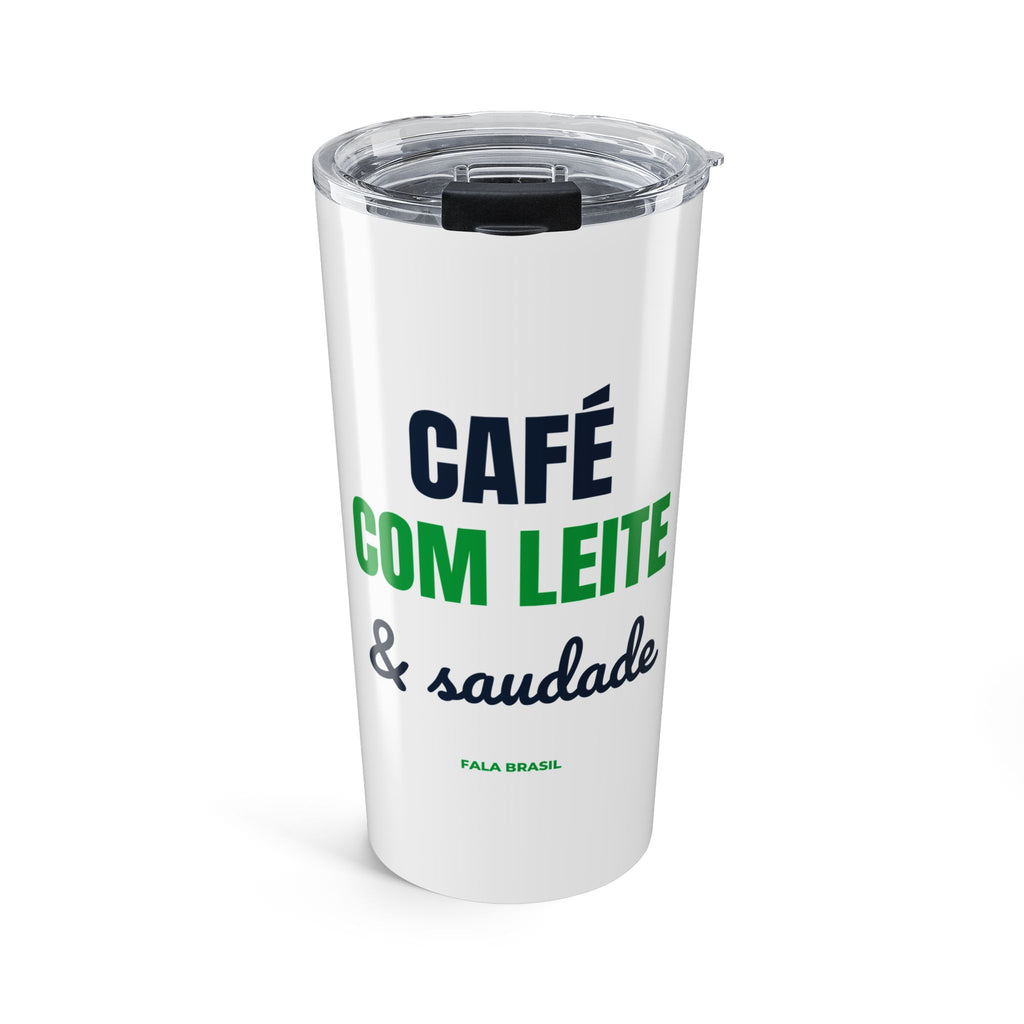 Copo Térmico 20oz Café com Leite & Saudade