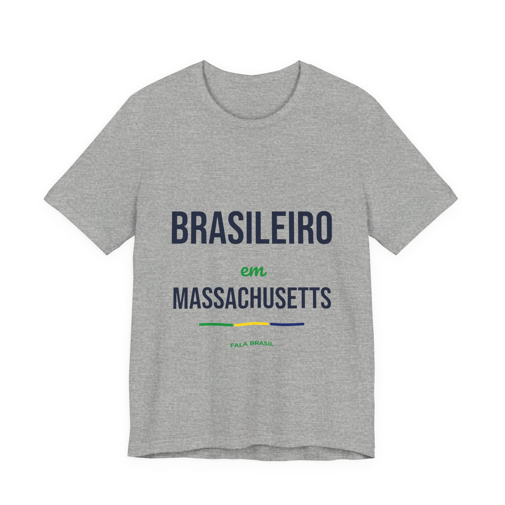 Camiseta Brasileiro em Massachusetts