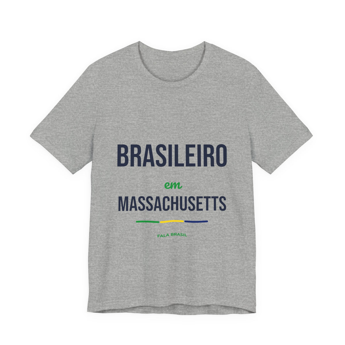 Camiseta Brasileiro em Massachusetts