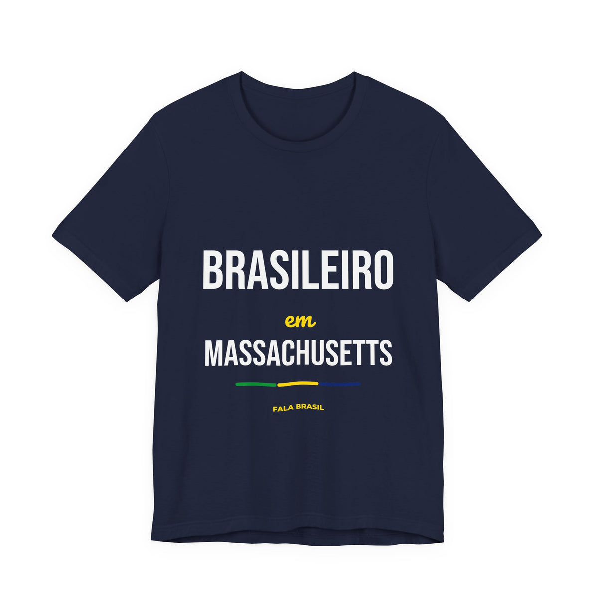 Camiseta Brasileiro em Massachusetts