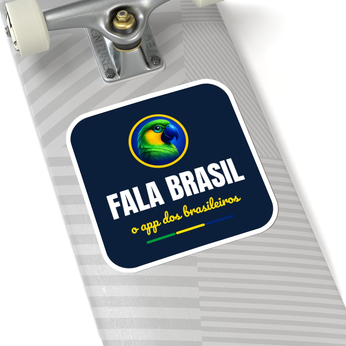 Adesivo Fala Brasil — O App dos Brasileiros