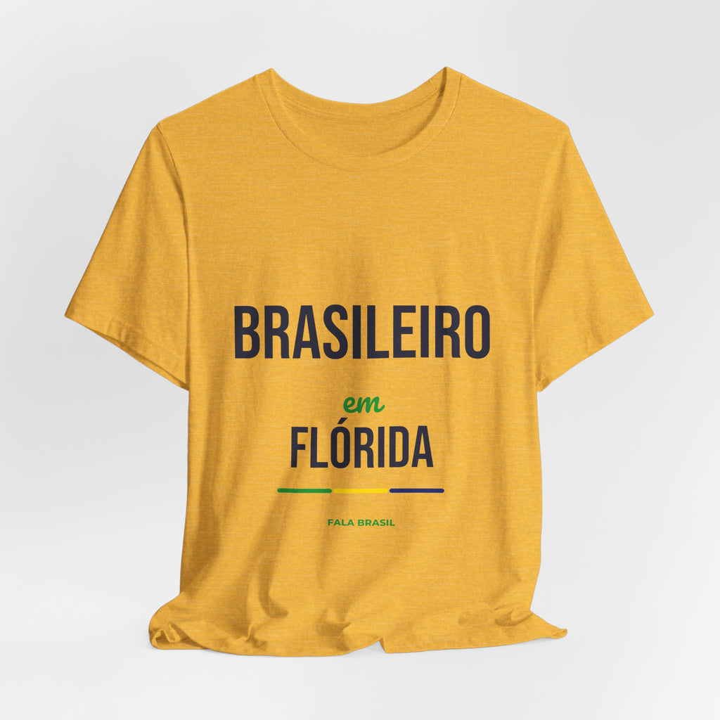 Camiseta Brasileiro na Flórida