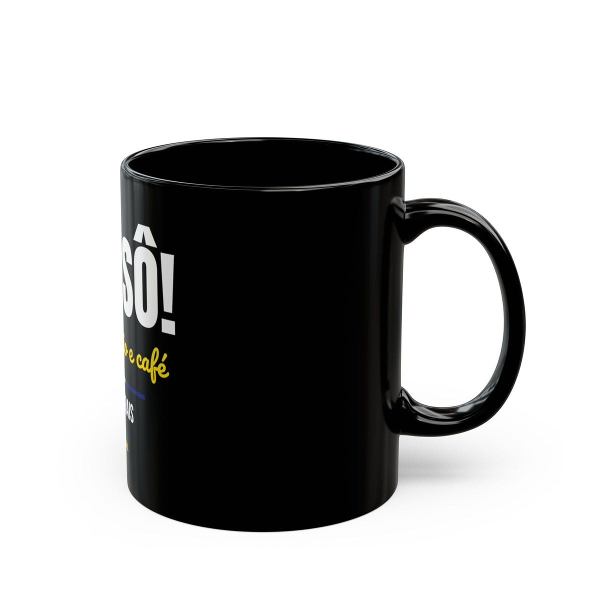 Caneca Preta Uai, Sô! — Minas Gerais