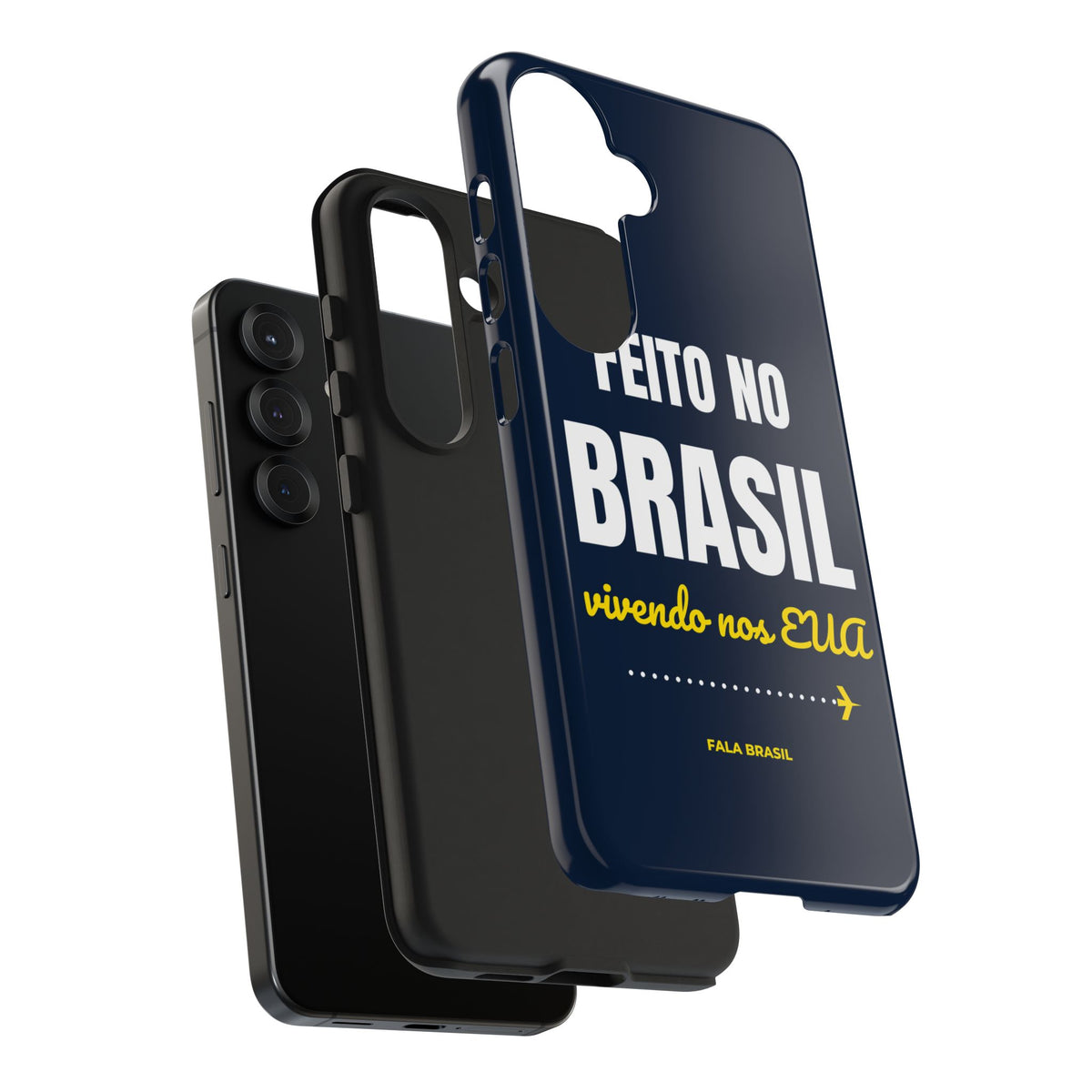 Capinha de Celular Feito no Brasil, Vivendo nos EUA