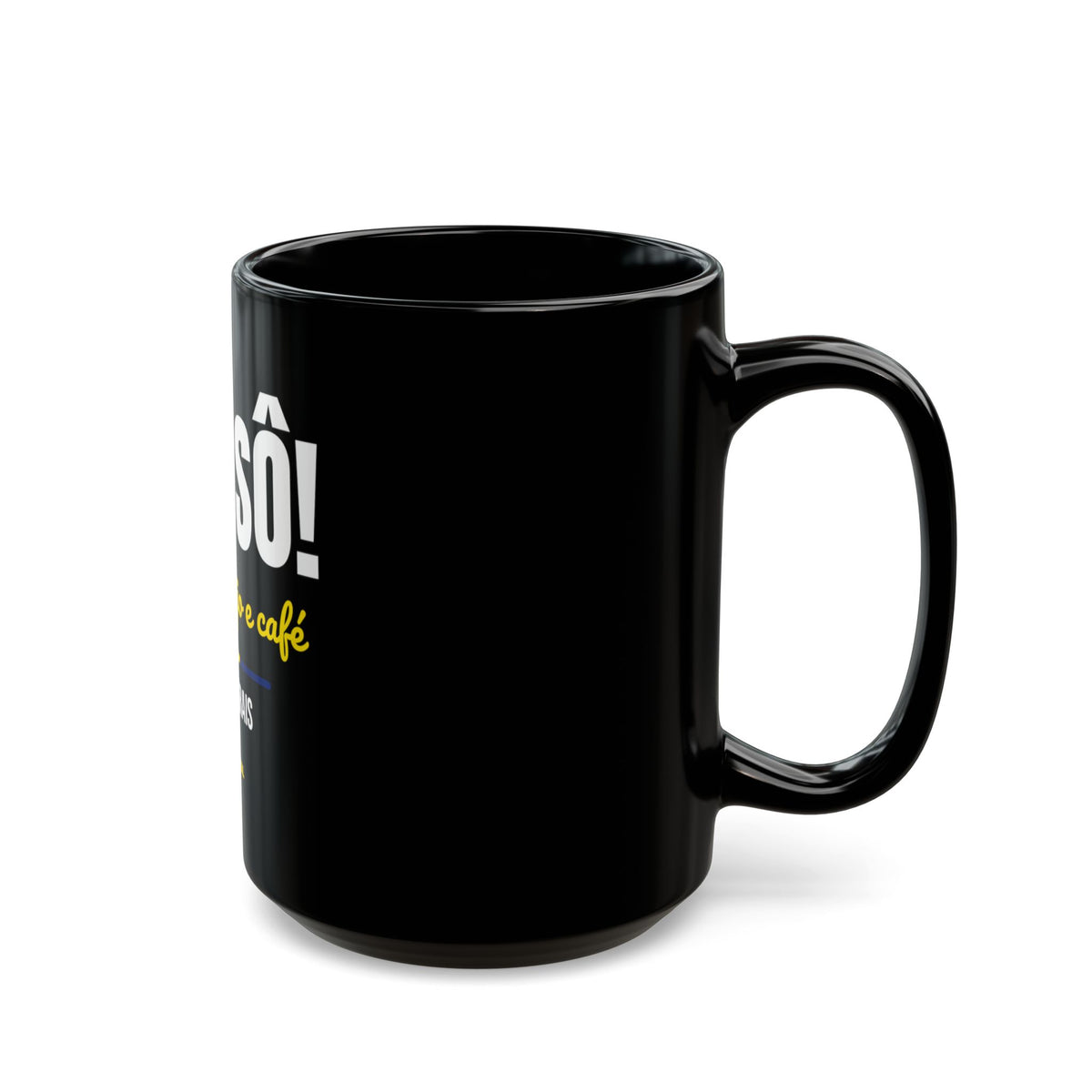 Caneca Preta Uai, Sô! — Minas Gerais