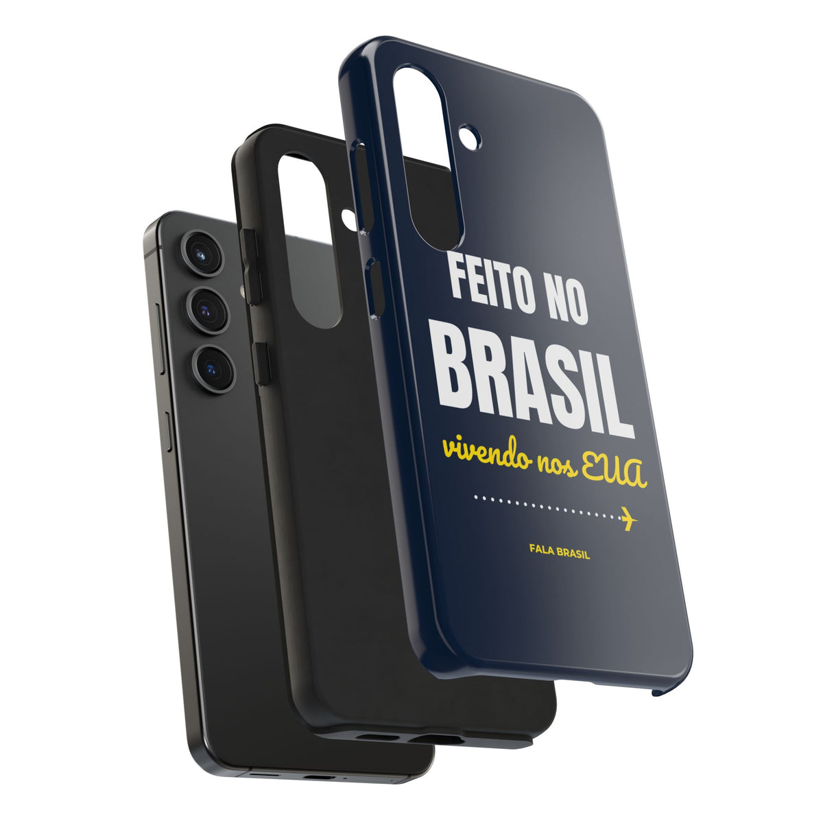 Capinha de Celular Feito no Brasil, Vivendo nos EUA
