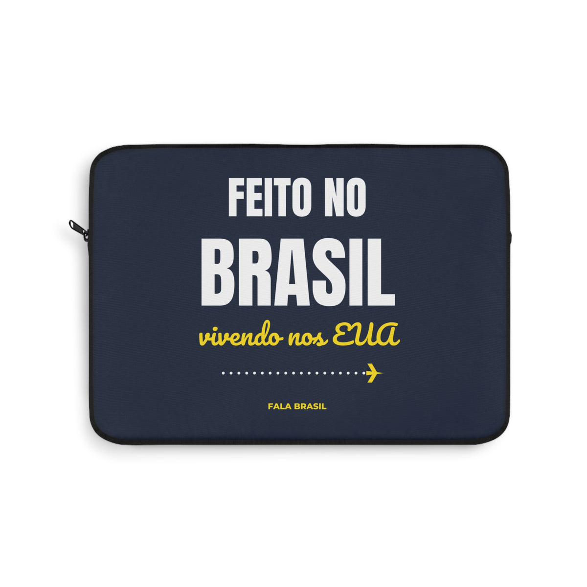 Capa de Notebook Feito no Brasil, Vivendo nos EUA