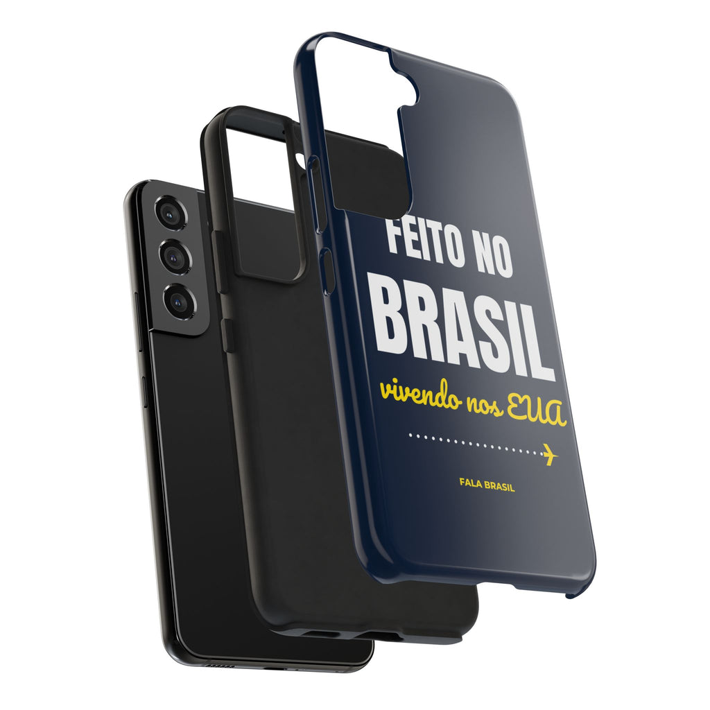 Capinha de Celular Feito no Brasil, Vivendo nos EUA