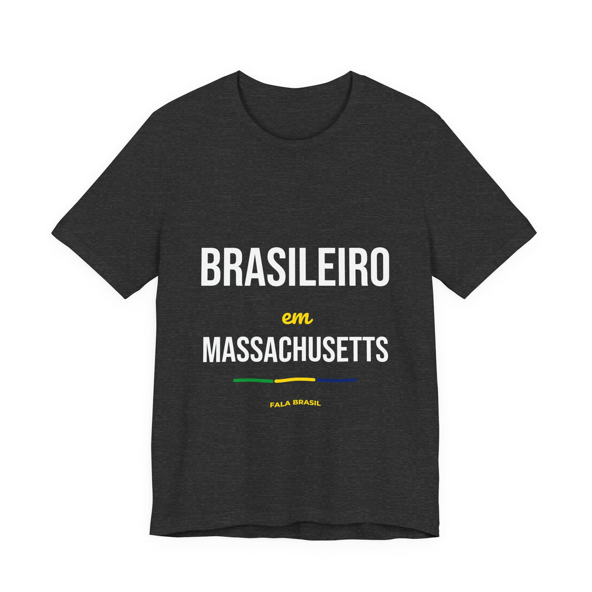 Camiseta Brasileiro em Massachusetts