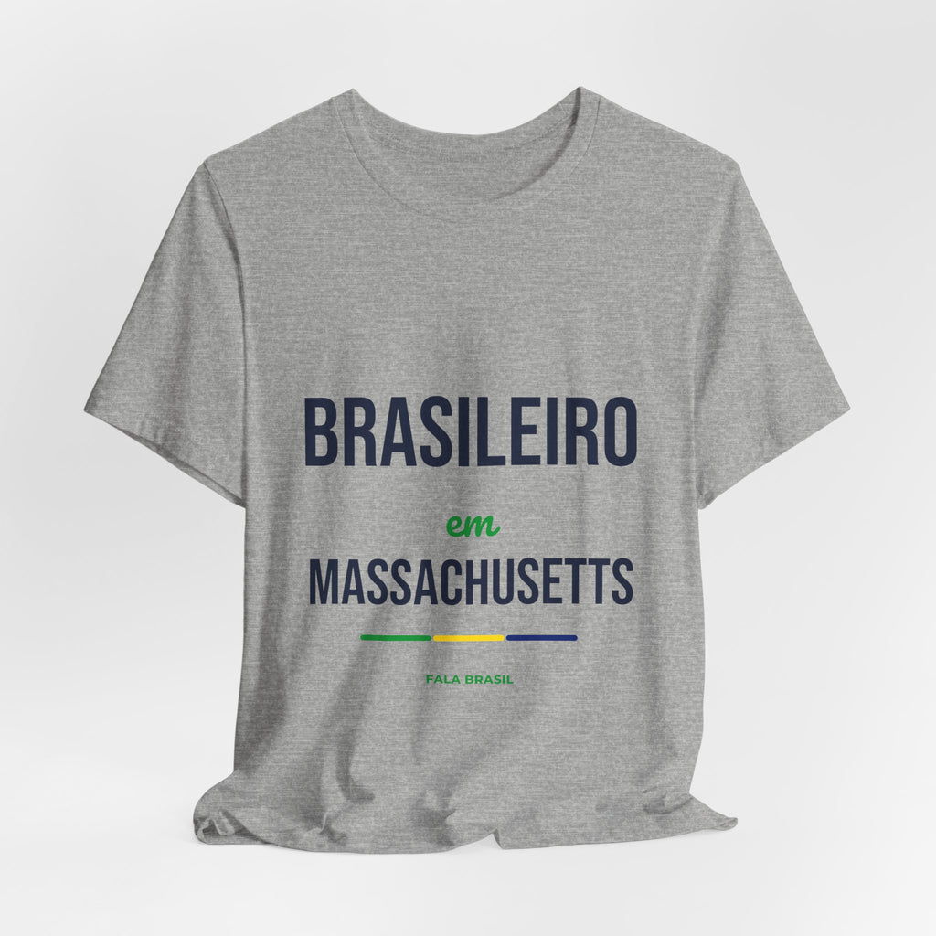 Camiseta Brasileiro em Massachusetts