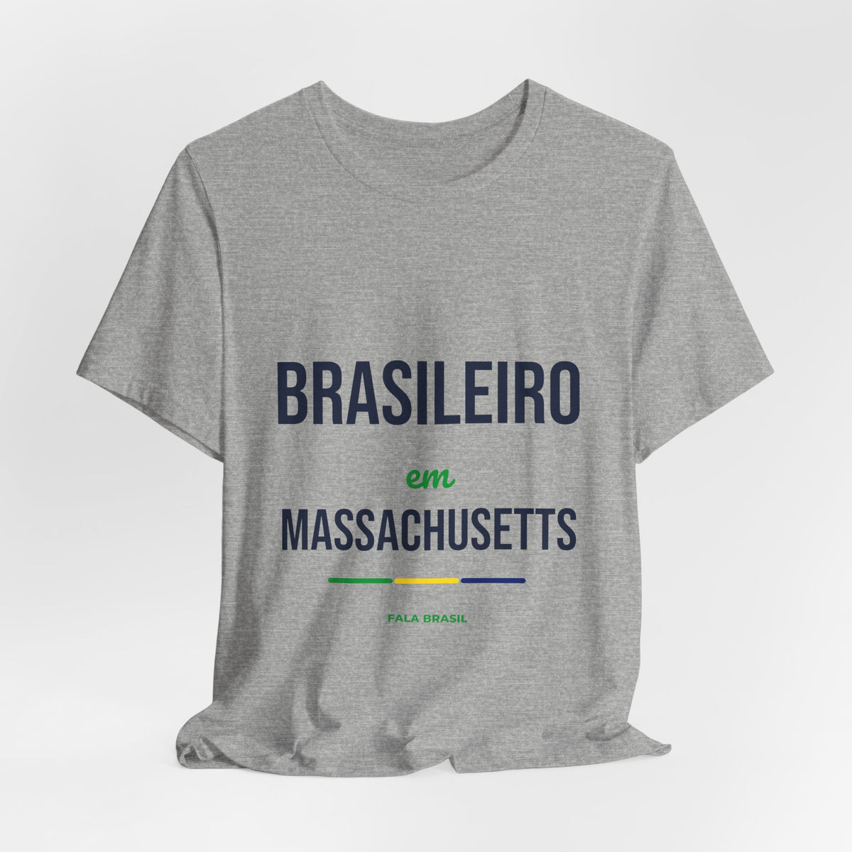 Camiseta Brasileiro em Massachusetts