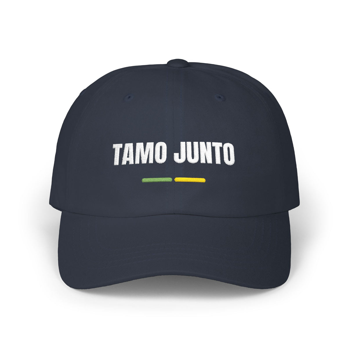 Boné Tamo Junto — Bordado