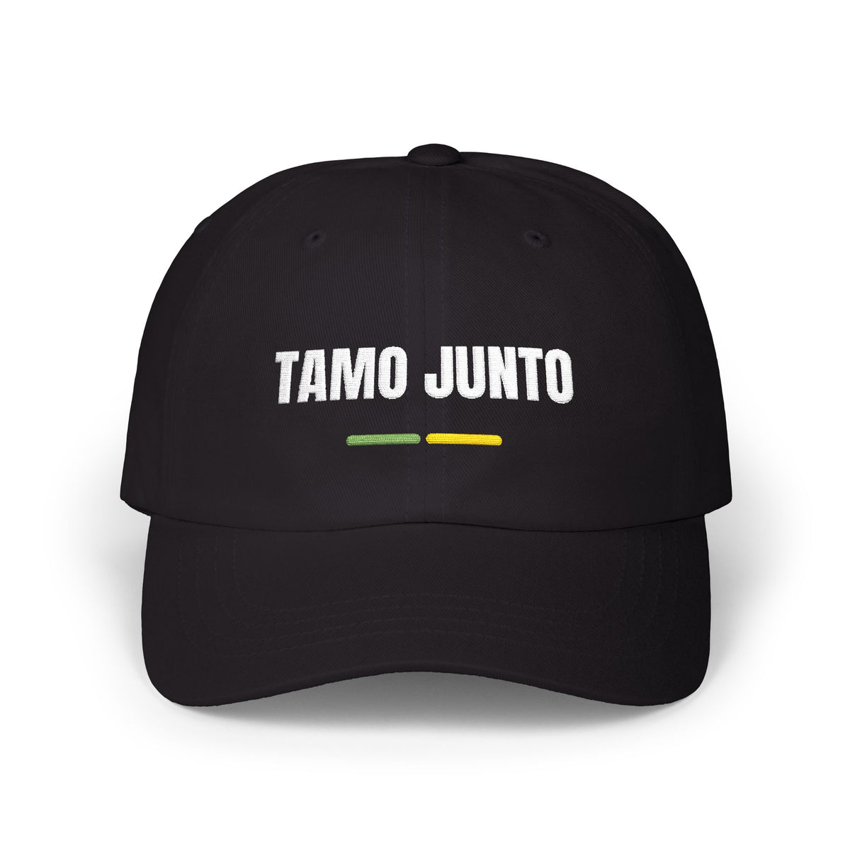 Boné Tamo Junto — Bordado