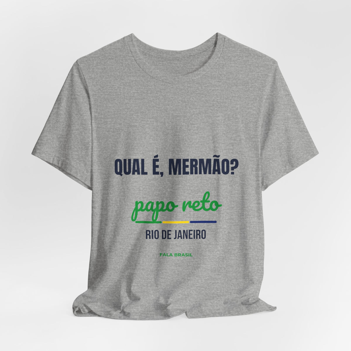 Camiseta Qual é, Mermão? — Rio de Janeiro