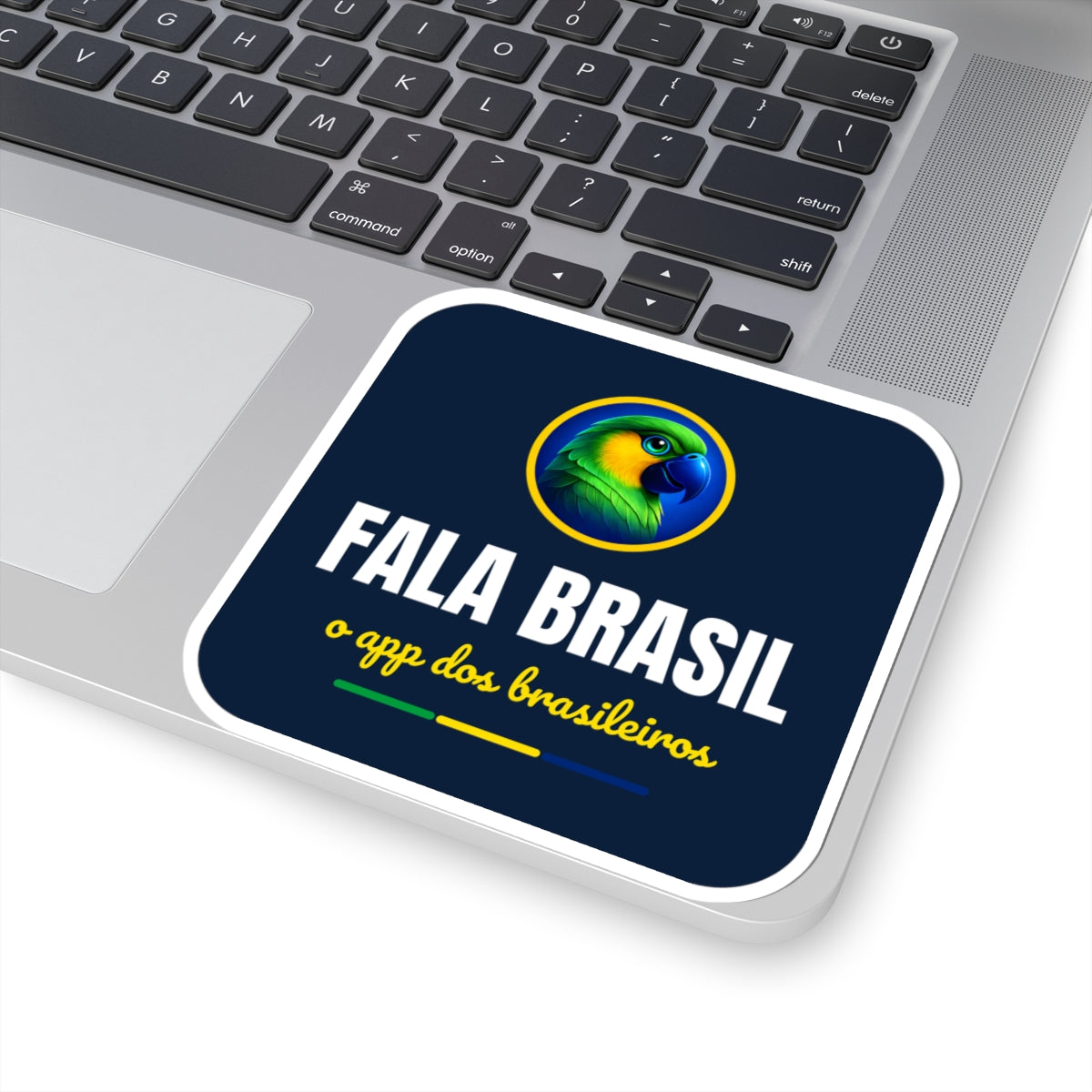 Adesivo Fala Brasil — O App dos Brasileiros