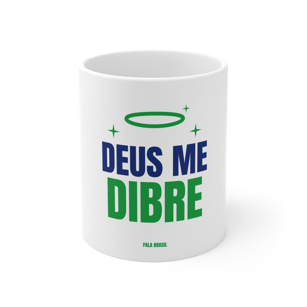 Caneca — Deus me dibre