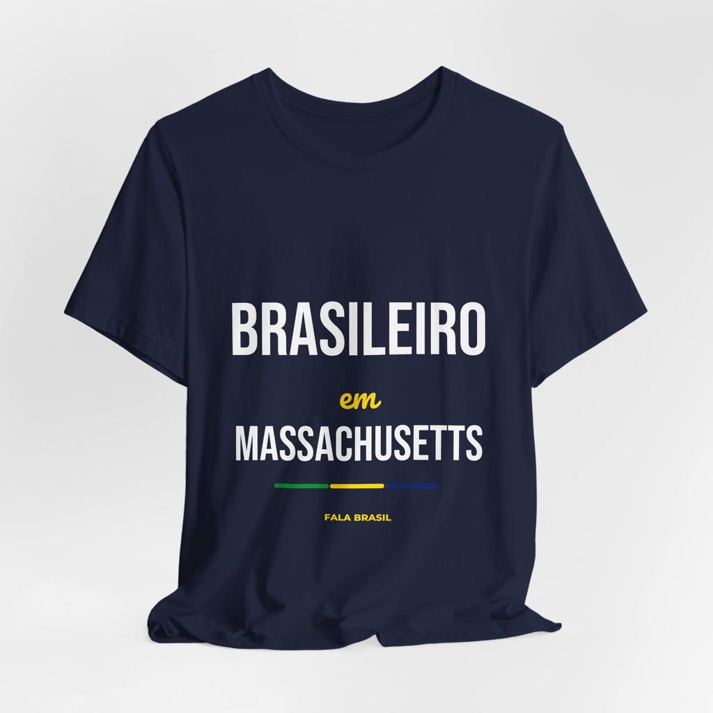 Camiseta Brasileiro em Massachusetts