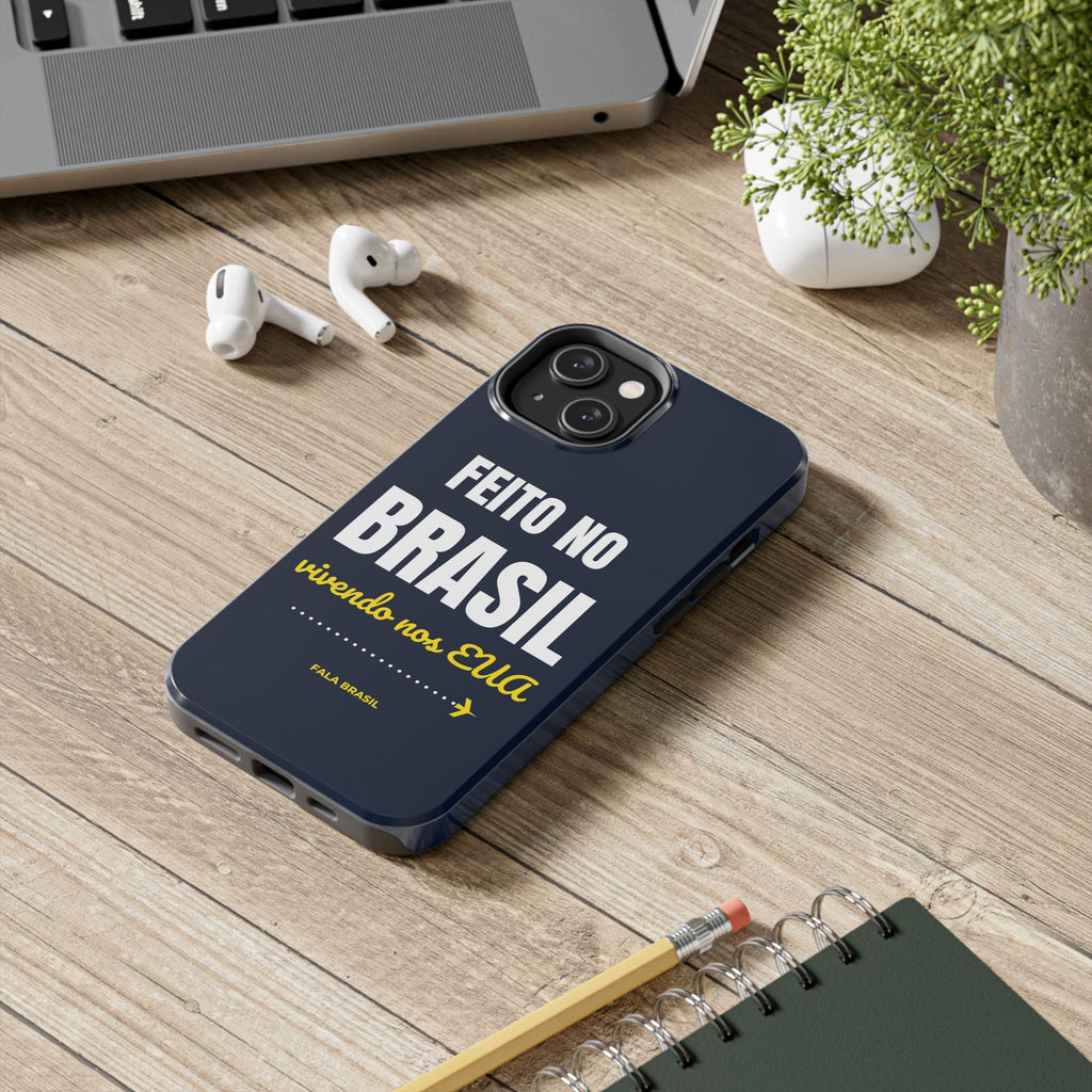 Capinha de Celular Feito no Brasil, Vivendo nos EUA