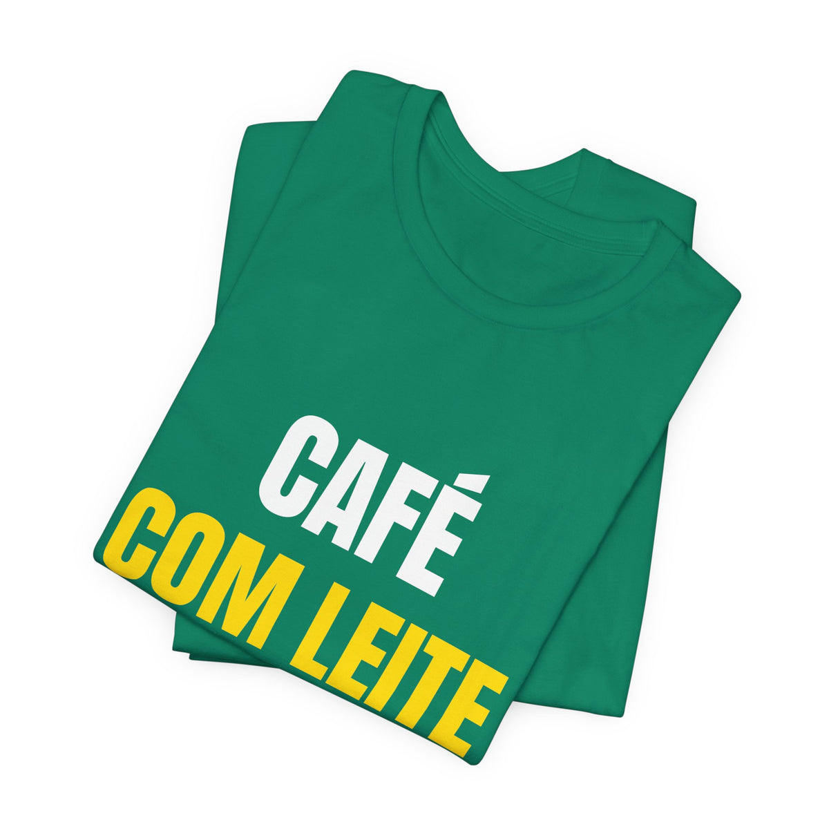 Camiseta Café com Leite & Saudade