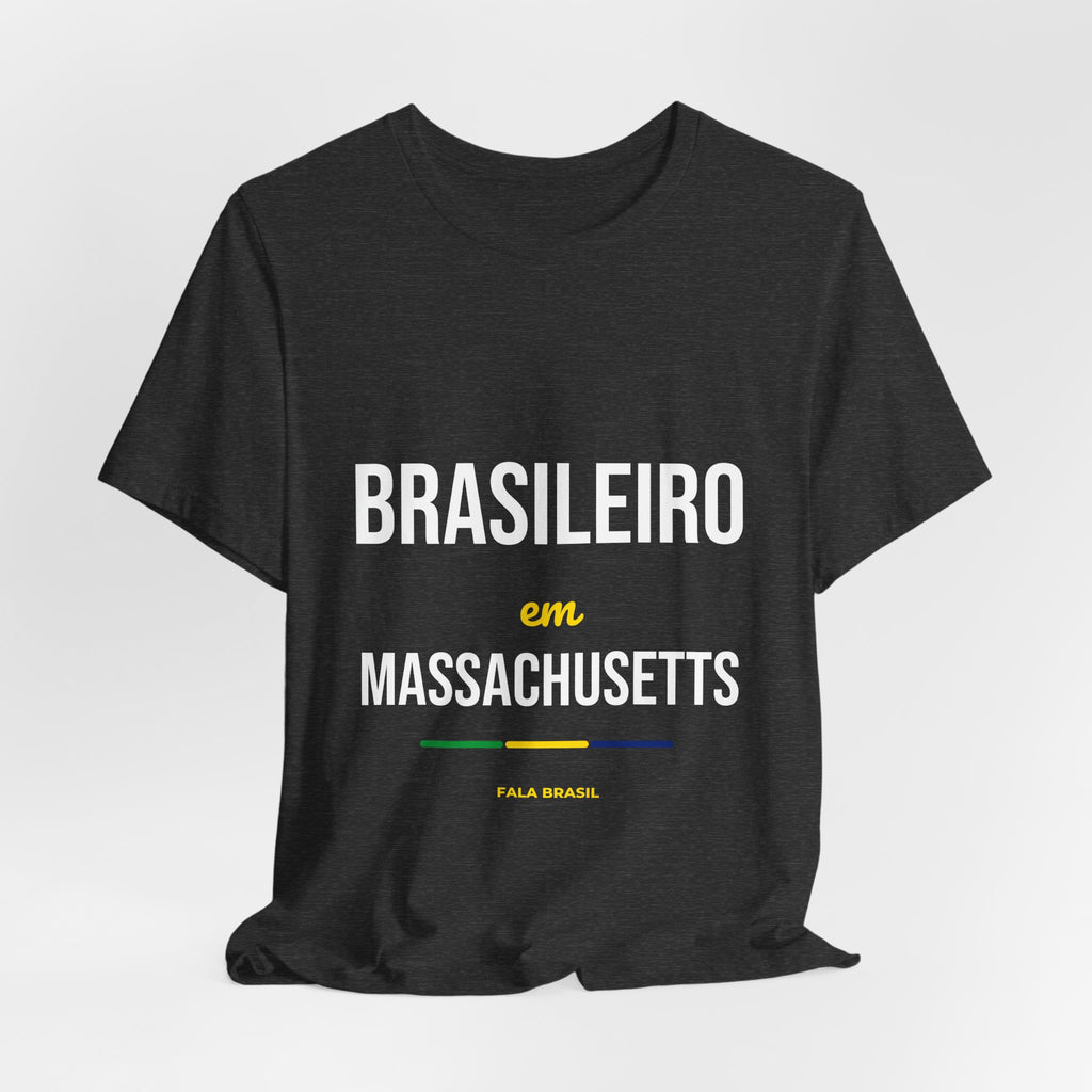 Camiseta Brasileiro em Massachusetts