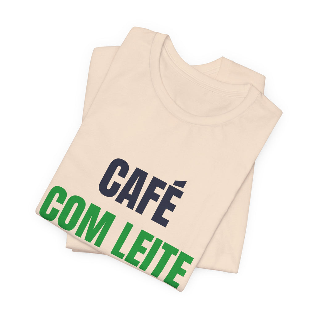 Camiseta Café com Leite & Saudade