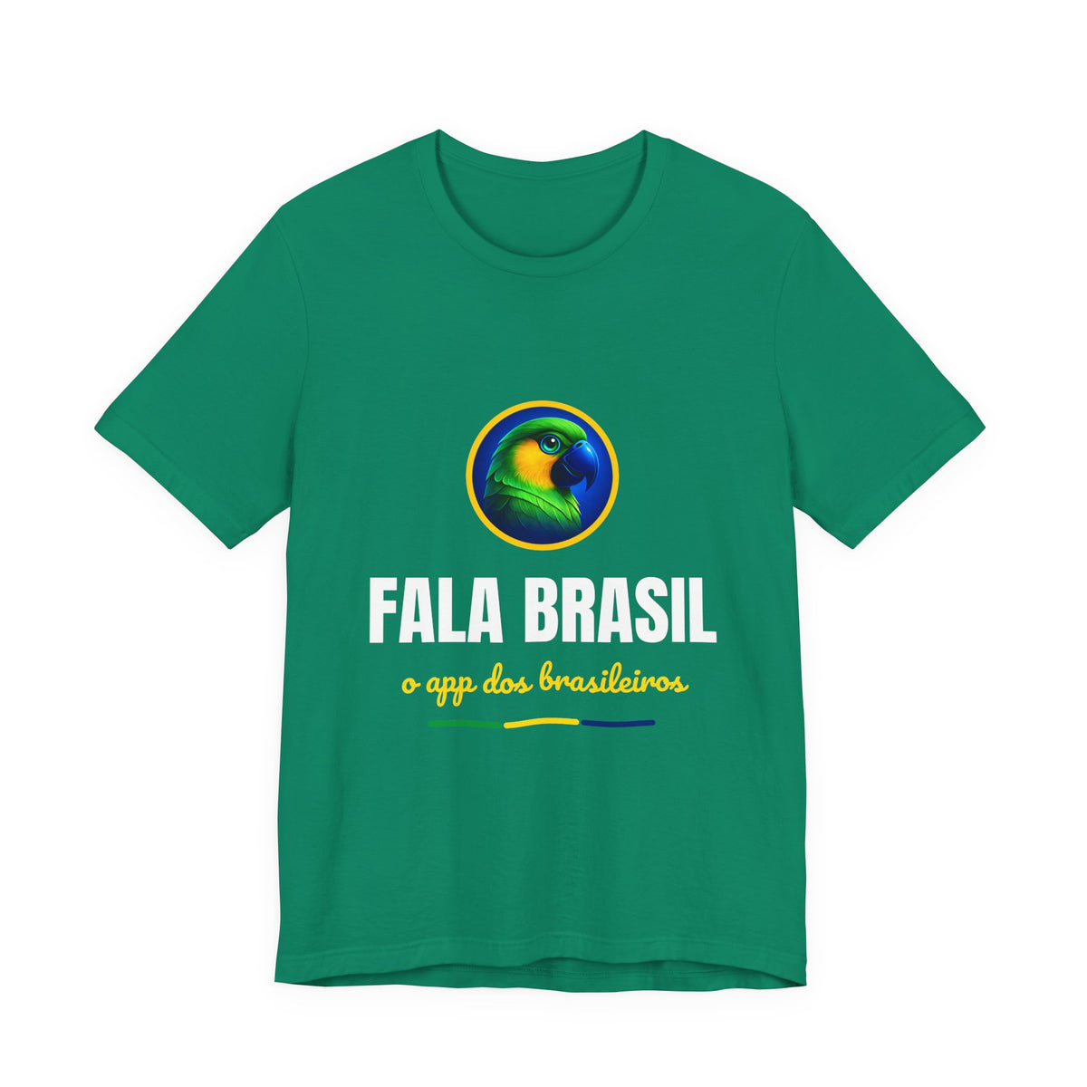 Camiseta Fala Brasil — O App dos Brasileiros