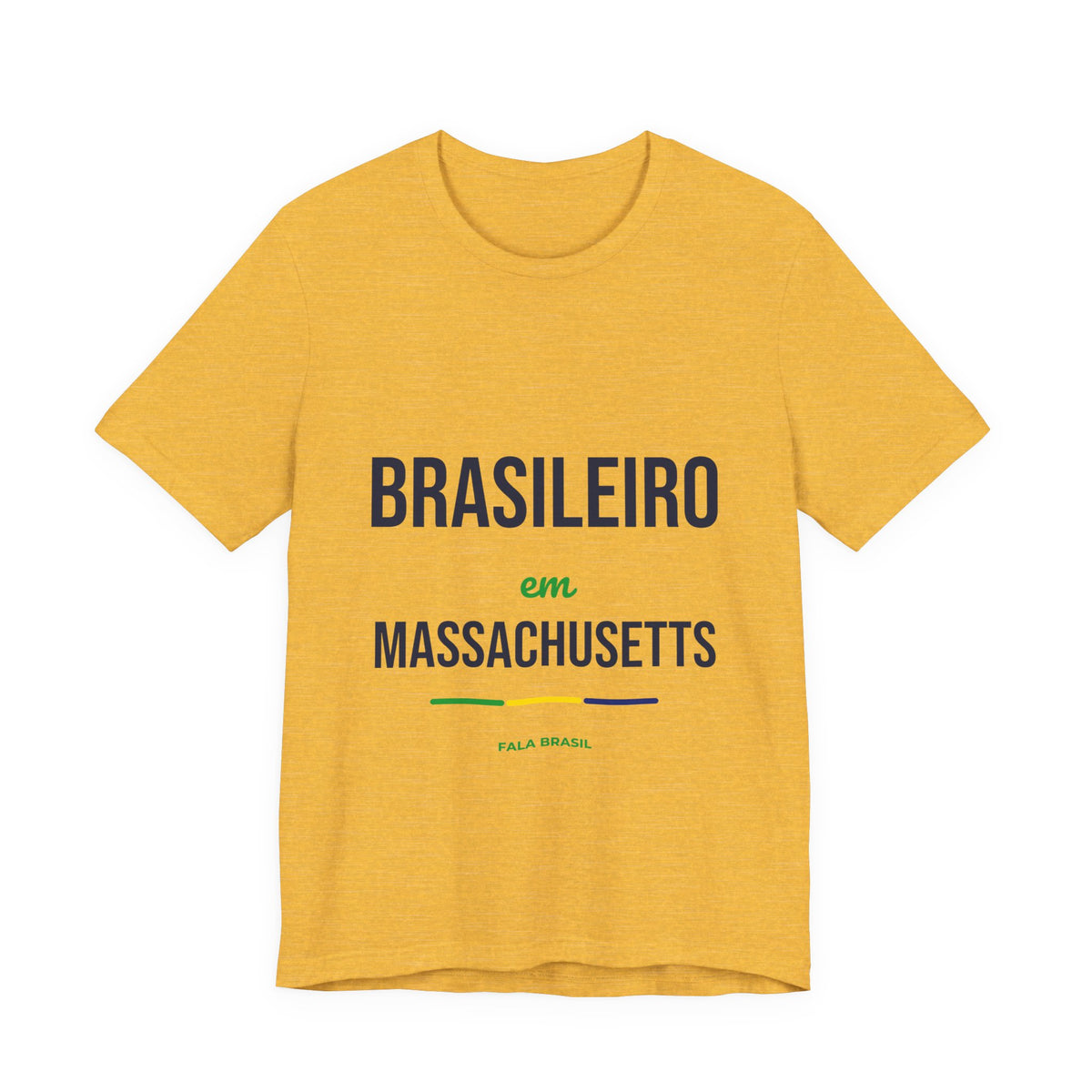 Camiseta Brasileiro em Massachusetts