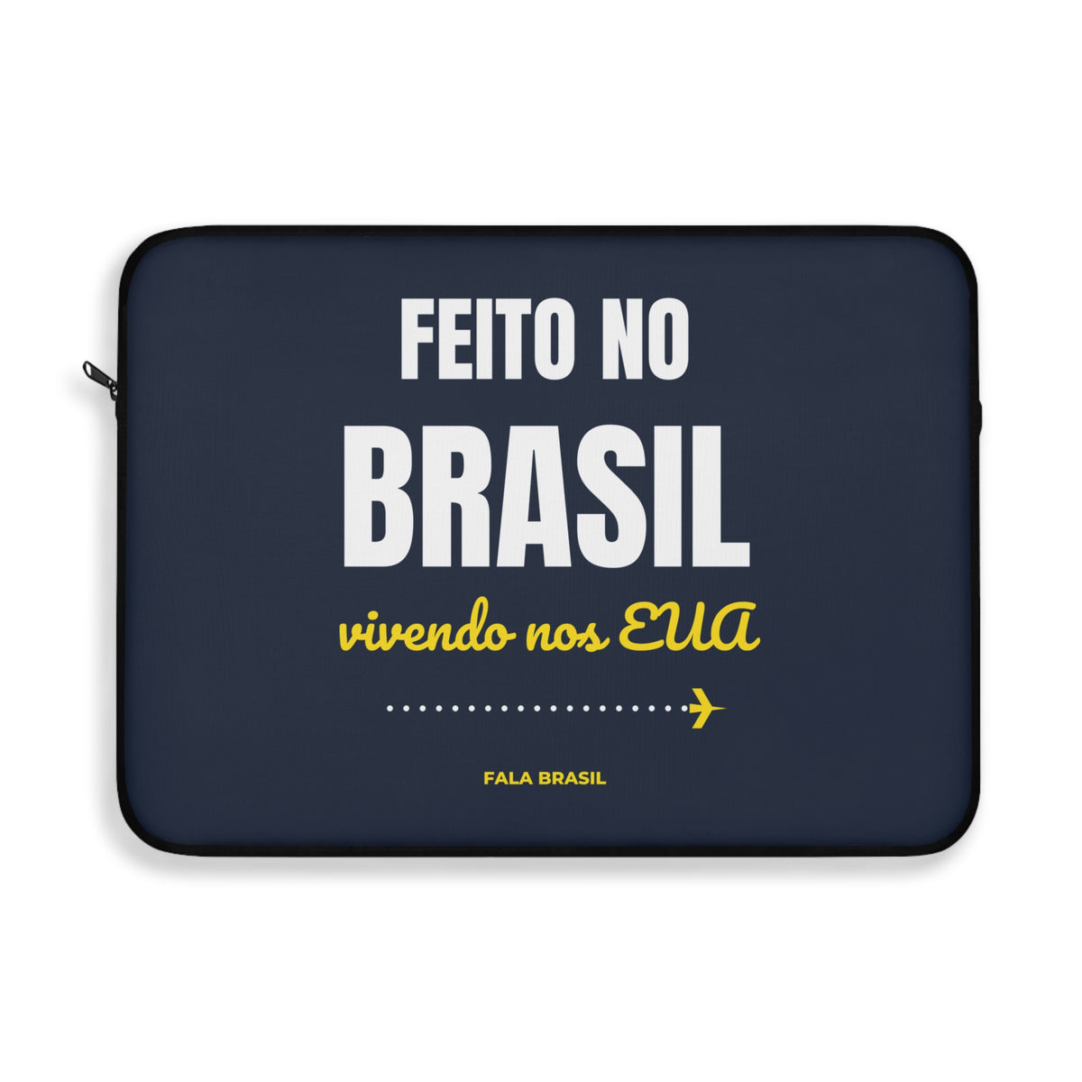 Capa de Notebook Feito no Brasil, Vivendo nos EUA