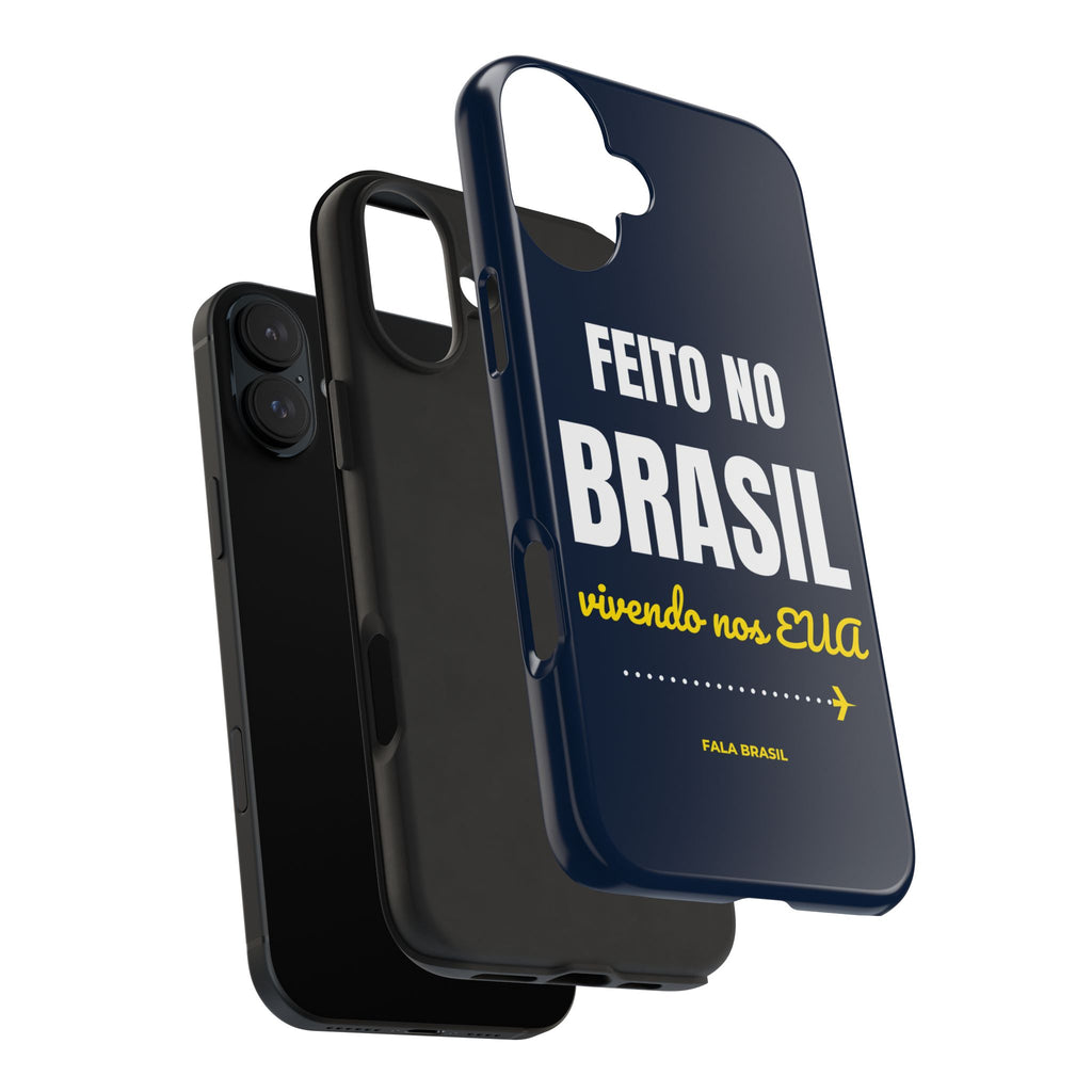 Capinha de Celular Feito no Brasil, Vivendo nos EUA