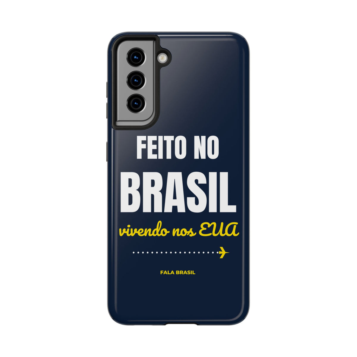 Capinha de Celular Feito no Brasil, Vivendo nos EUA