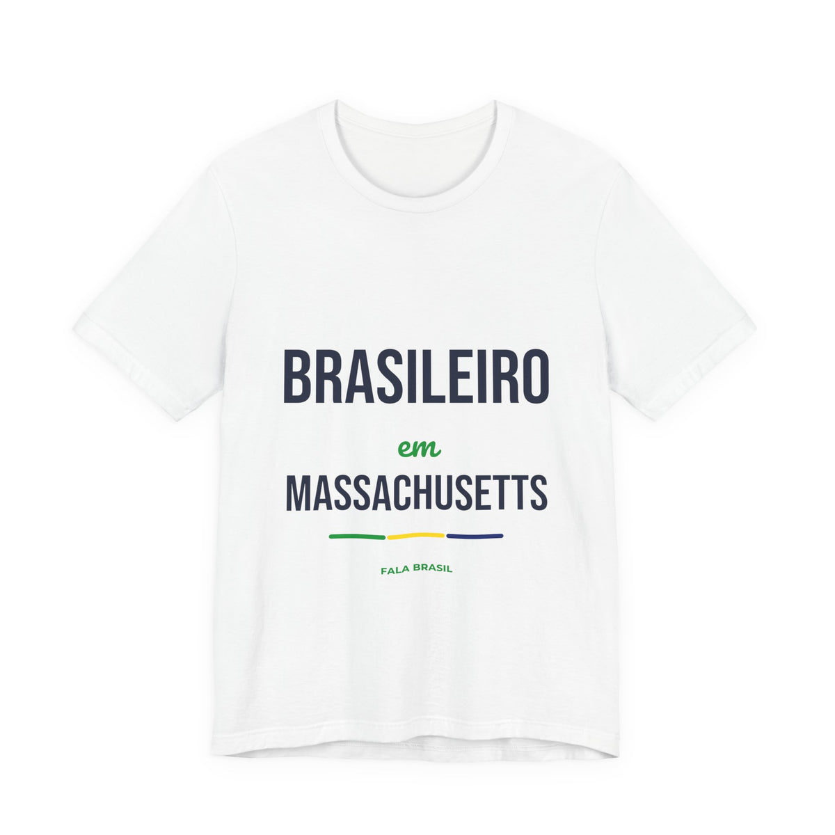 Camiseta Brasileiro em Massachusetts
