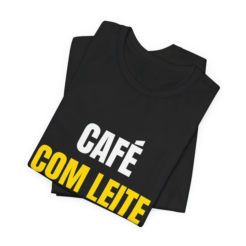 Camiseta Café com Leite & Saudade