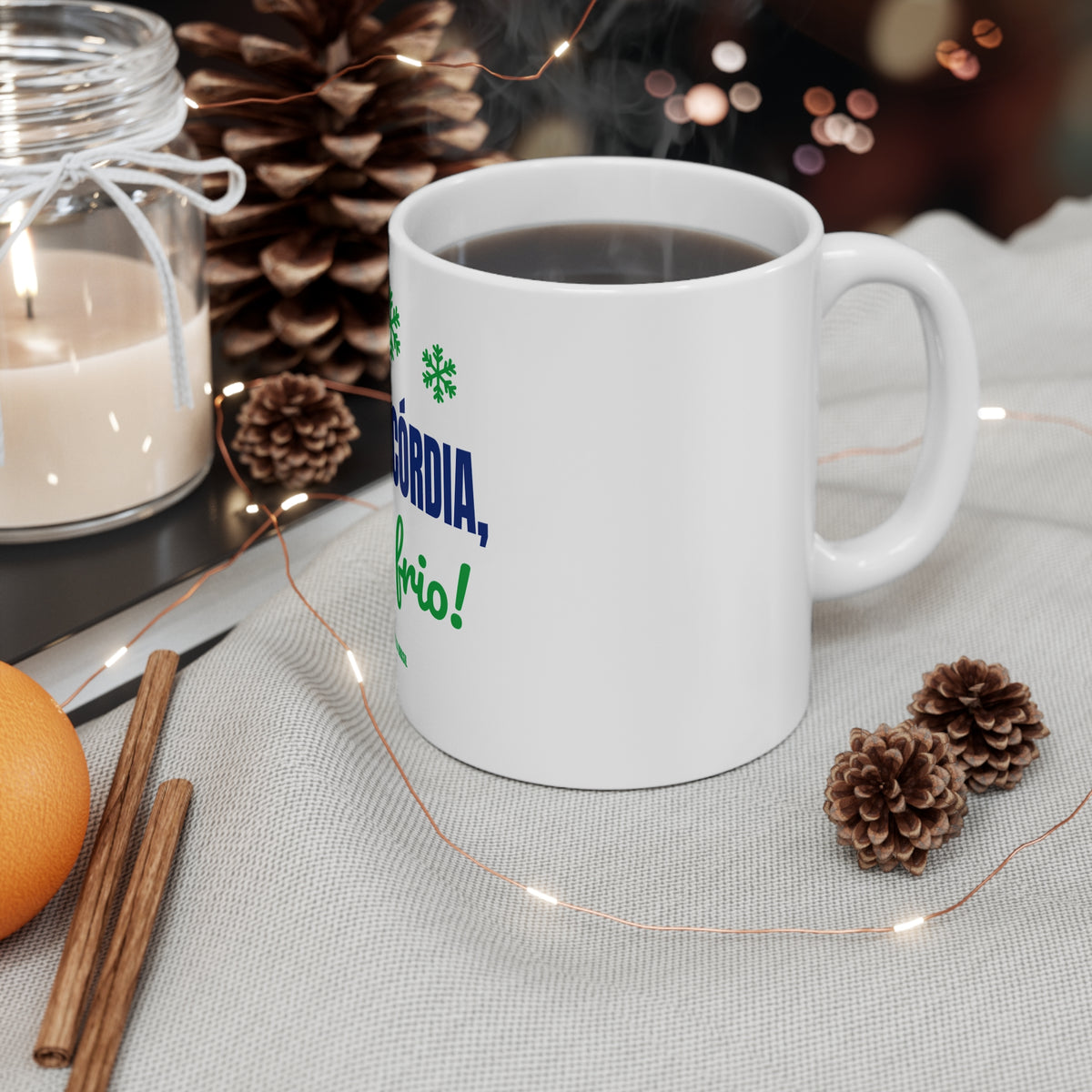 Caneca — Misericórdia, que frio!
