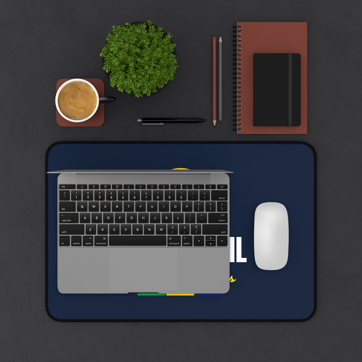 Desk Mat (Tapete de Mesa) Fala Brasil — O App dos Brasileiros
