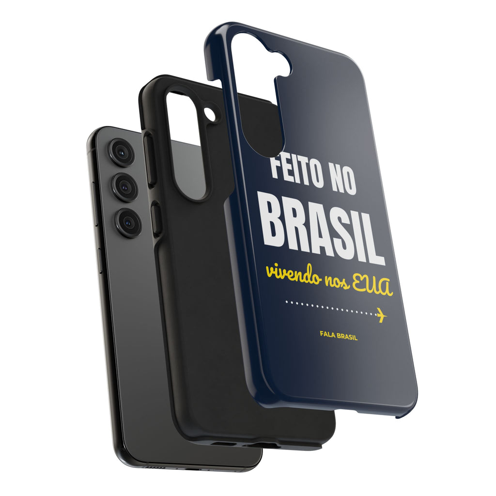 Capinha de Celular Feito no Brasil, Vivendo nos EUA