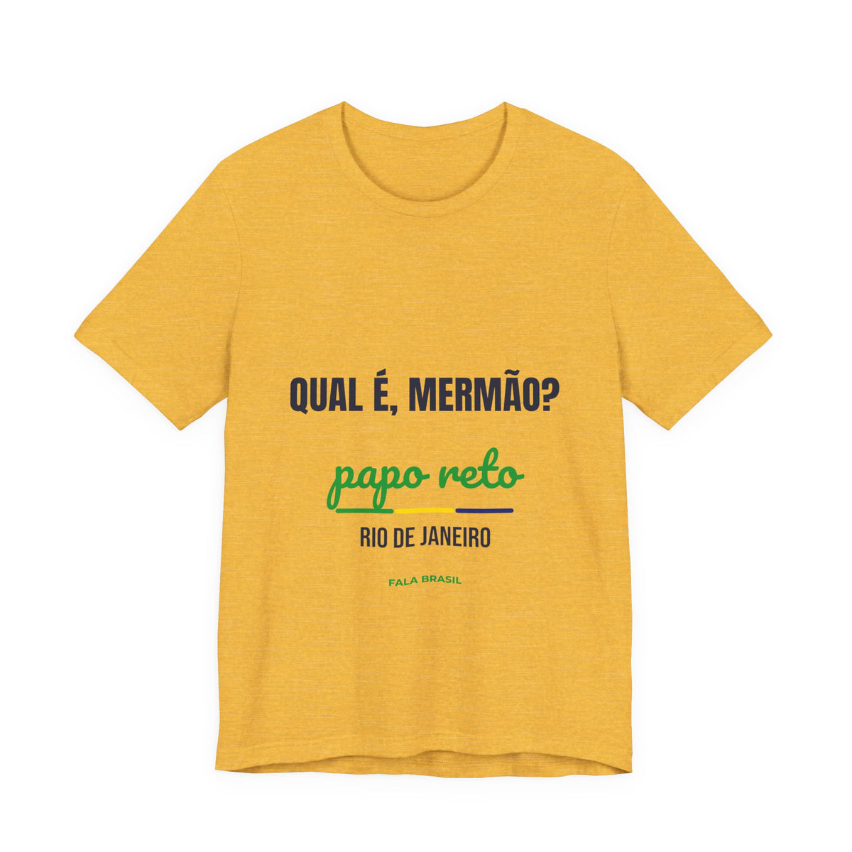 Camiseta Qual é, Mermão? — Rio de Janeiro