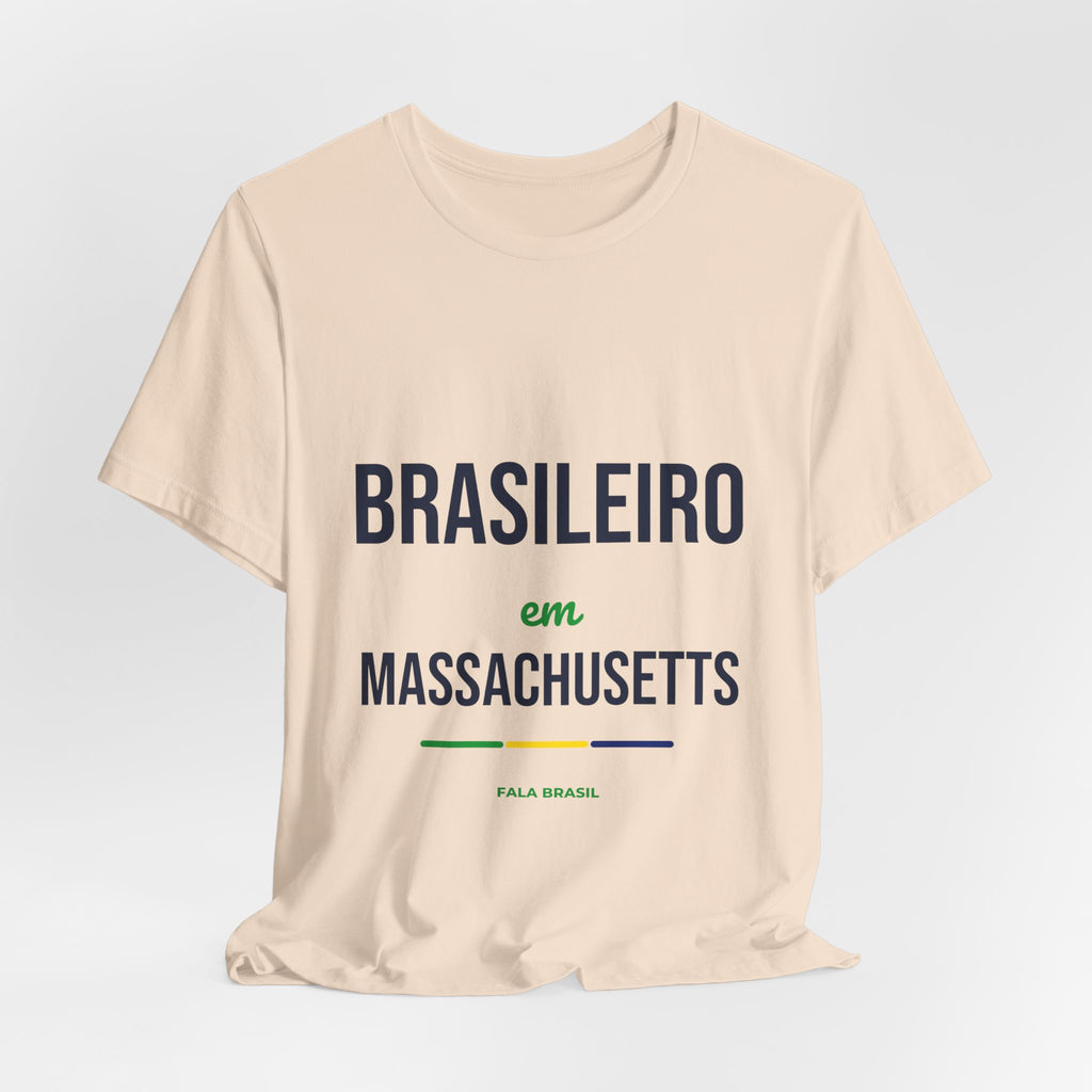Camiseta Brasileiro em Massachusetts
